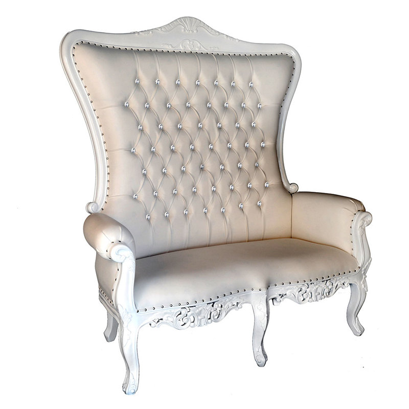 Tufted Throne Loveseat