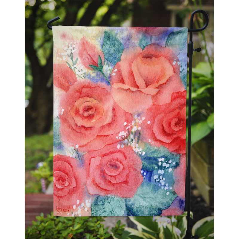 Kjeld Double Sided Polyester Garden Flag, 15" H  x 11" W