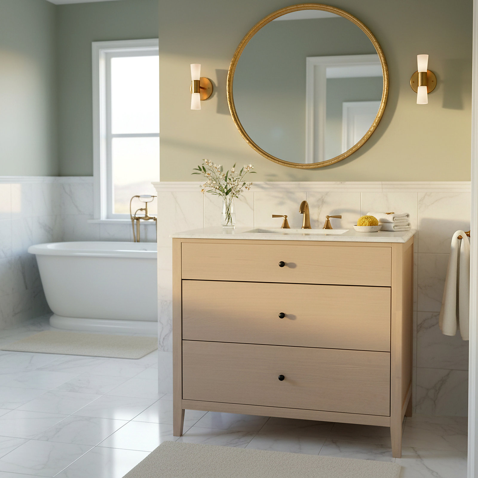 Oliviabella 36" Single Vanity, 36"