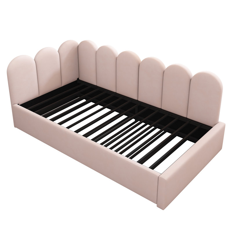 Solid Wood with Trundle, Pink