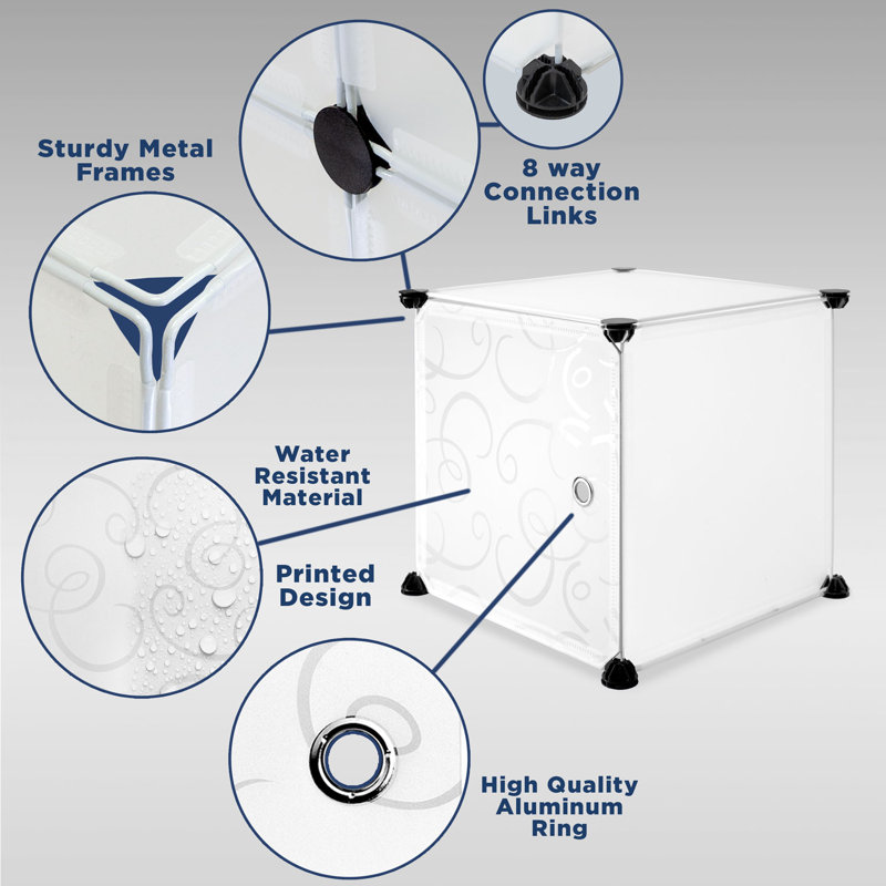 Modular Storage Plastic Cube