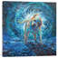 Iris scott, reproduction d’art sur toile tendue en bleu-20161671-72655295-72655296