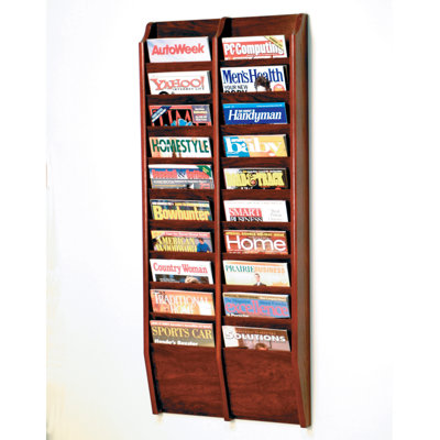 Wood Magazine Rack