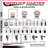 4 Piece Nylon Caster Set