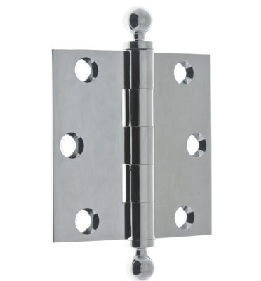 3" H x 3" W Butt/Ball Bearing Pair Door Hinge