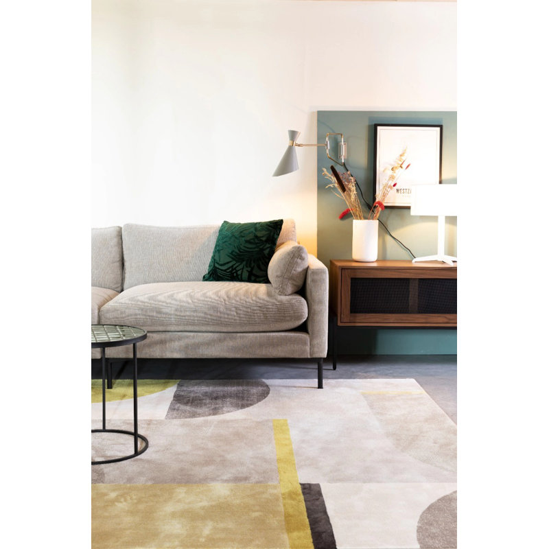 Hilton Geometric Area Rug, Rectangle 5' x 7'5"