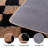 Black and camel-colored checkered area rug for indoor use, suitable for living rooms, bedrooms, and children's rooms.-1019347555-1019347582