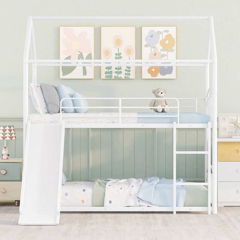 Fiddletown Kids Twin Over Twin Bunk Bed