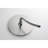 Shower Merger With 10" Rain Showerhead, 4 Hand Shower, Adjustable Slide Flange And Soap Tray In Brushed Nickel Bond Plug