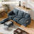 Degnan 76.4'' Upholstered Sofa Chaise-1058330152