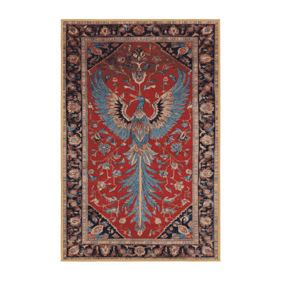 Tapis brun lavable à la machine
