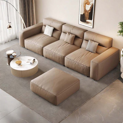 Latwana 3 - Piece Faux Leather Living Room Set