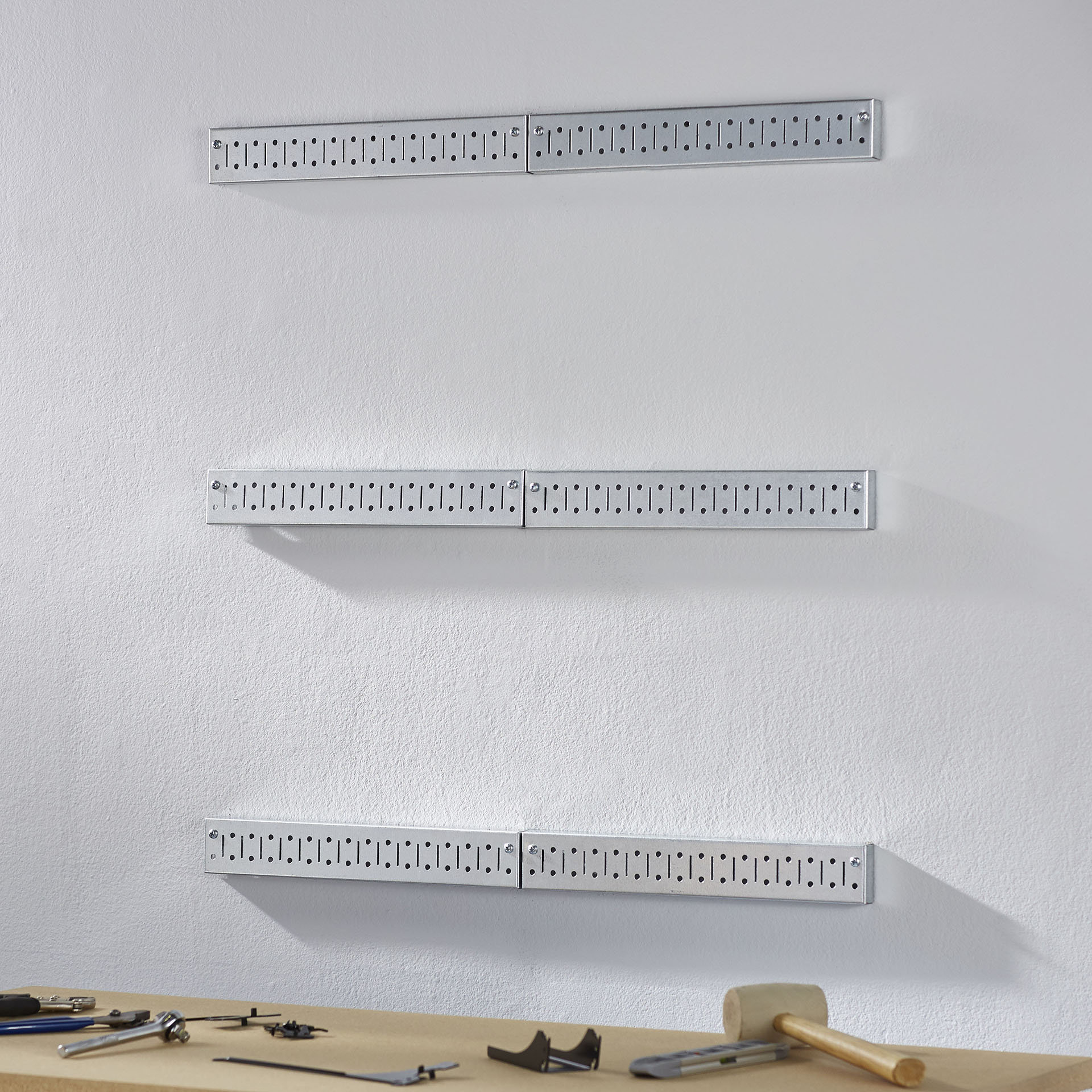 WFX Utility™ Metal Pegboard Strip Garage Rail Organizer Kit & Reviews ...