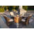 Wicker 4 - Person Patio Conversation Set with Cushions