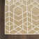 Nourison Washable Charm 2'2" x 8' Beige Ivory Modern Indoor Rug