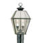 Luminaire suspendu de style lanterne extérieure 2 lumières 9 pouces avec abat-jour en verre biseauté transparent-101230817