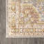 Tapis gris / brun à médaillon décoratif moderne Virgil-1187635968