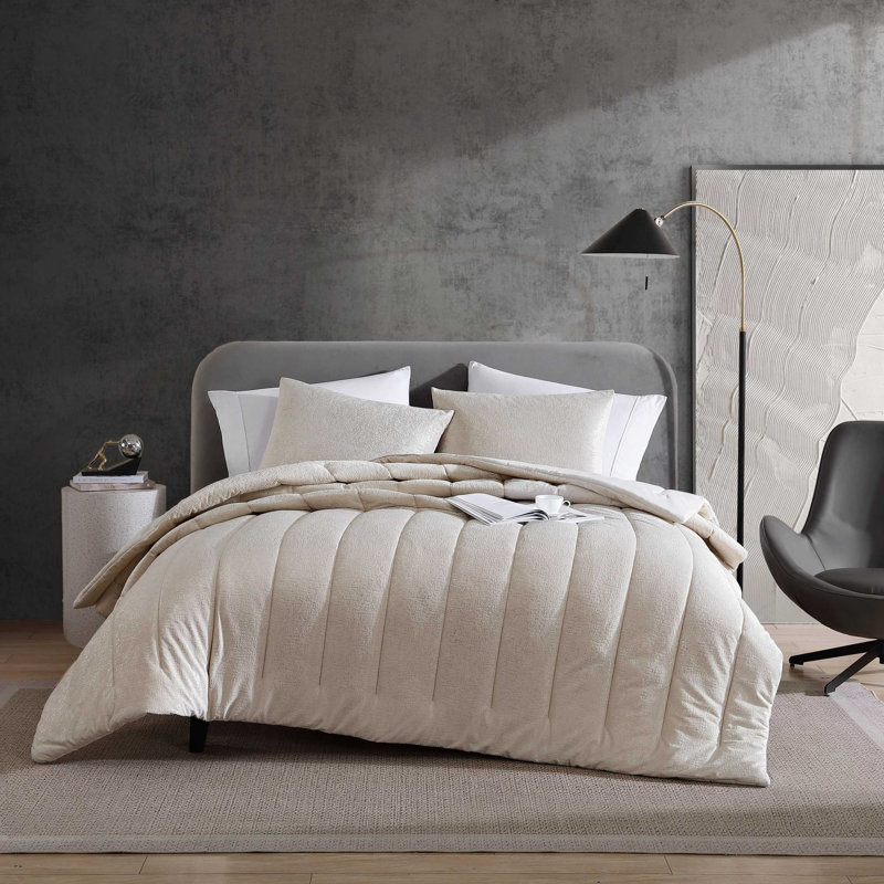 Kenneth Cole Banks Comforter Set, Taupe