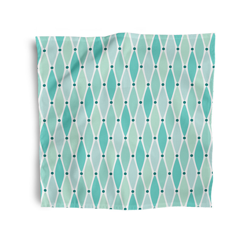 Ensemble de serviettes 4 pièces Odelina Raina, Aqua