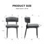 Chaise rembourrée à dossier courbé-1933879766