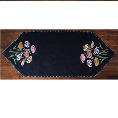 Calmas Runner Spring Wool Felt Table Runnner