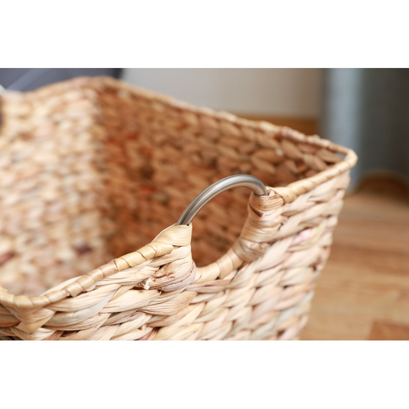 Wicker Laundry Basket with Handles