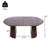 Westcott 5-Piece Mid-Century Modern Extendable Dining Table Set With Rattan Cane Back Chairs-124966250-124966252