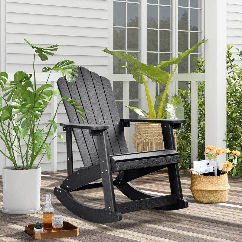 Aweys Outdoor Chair, Black