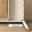 Bureau d'écriture avec rangement en bois d'hévéa blanc doux-1118076802