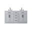 Meuble-lavabo double 60 po Ahner-2068009240