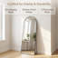Miroir de plancher pleine longueur en aluminium et miroir mural Nano-209653512-209653513