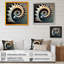 Beauté fractale monochrome II - reproduction sur toile-87363031-87363030