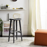 Abdulkadir Solid Wood Counter Stool