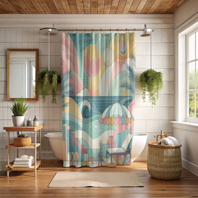 Rideau de douche standard 1 pièce Nursery Haven