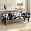 Bruner Velvet Upholstered Storage Bench