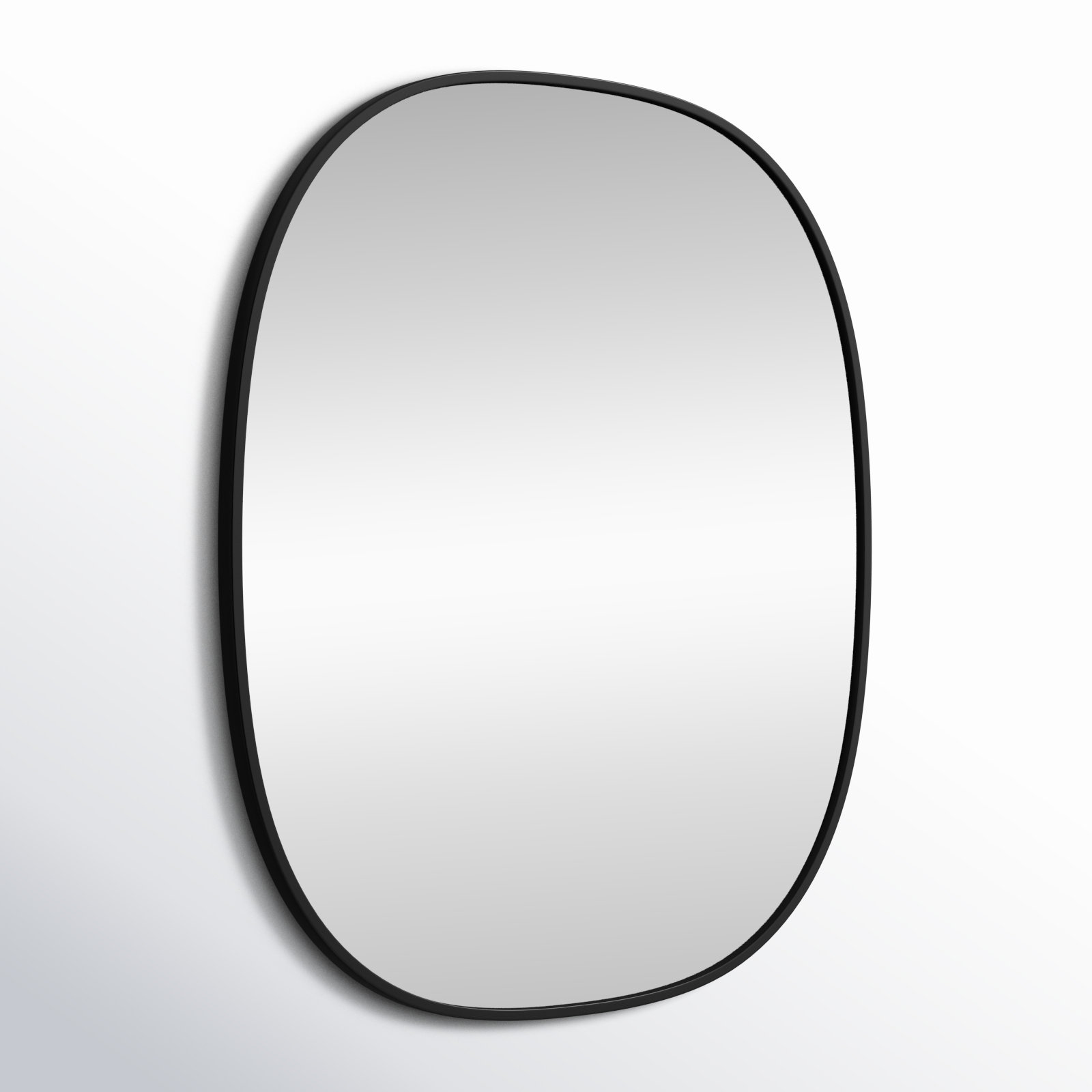 Sabine 30" Accent Mirror, Black, 36" x 30"