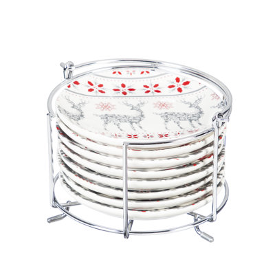 Ensemble 5 pièces de plateaux Kapp