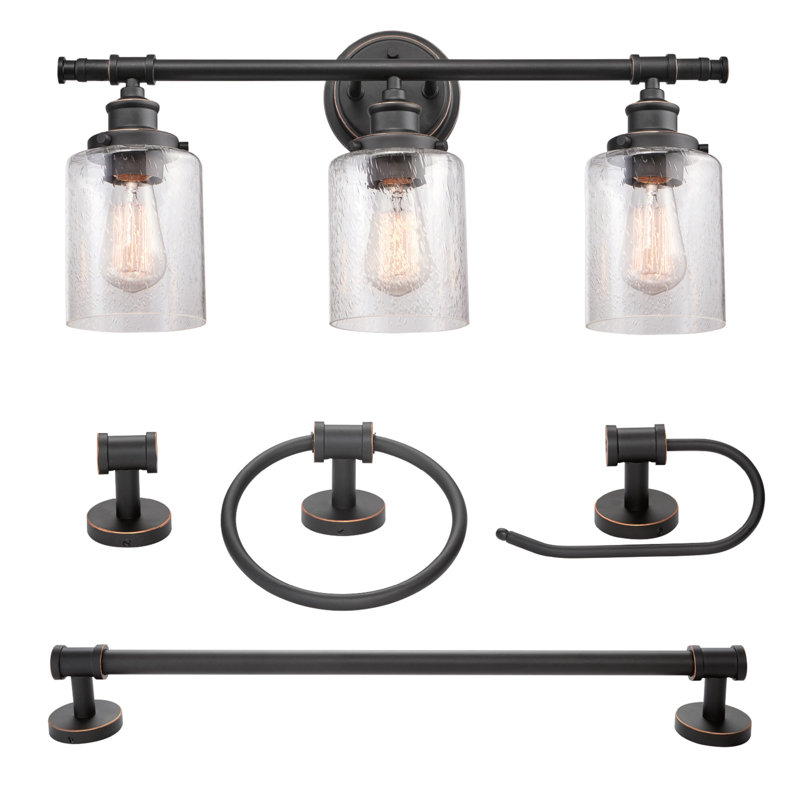 Tiarra 5 - Piece Bathroom Hardware Set