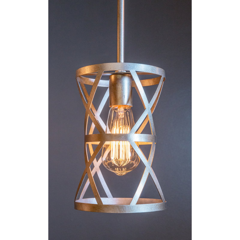 Allean 1 - Light Single Pendant, Antique Silver