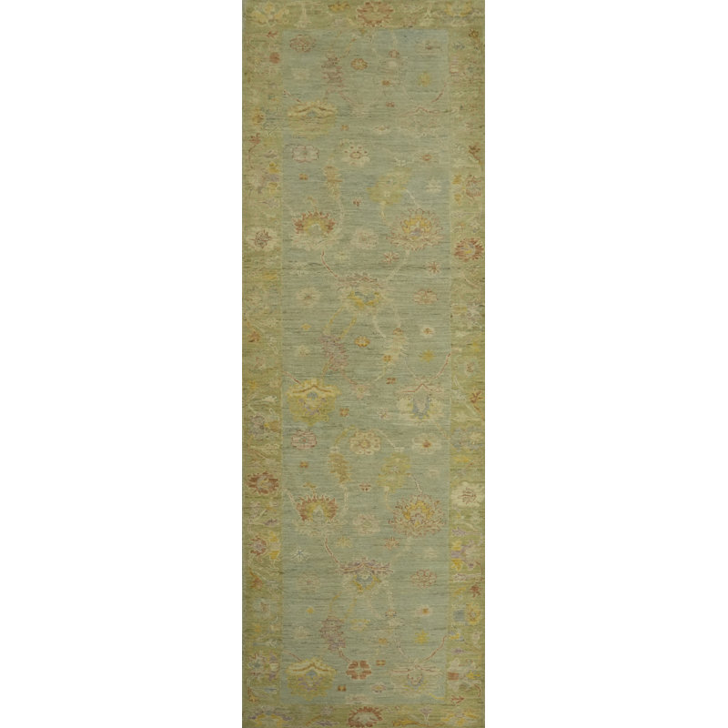 Tapis turc Oushak en laine 3 x 12