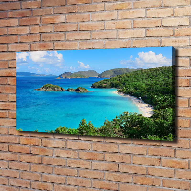 Virgin Islands - Wrapped Canvas Print