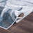 Abstract Wave Contemporary Area Rug-395693096