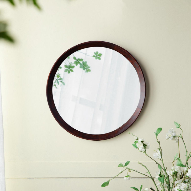 Miroir d'appoint, Marron foncé