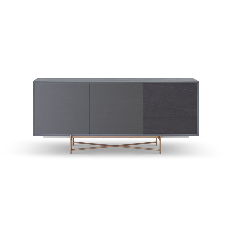 Amelita 179.9cm Sideboard, Grey