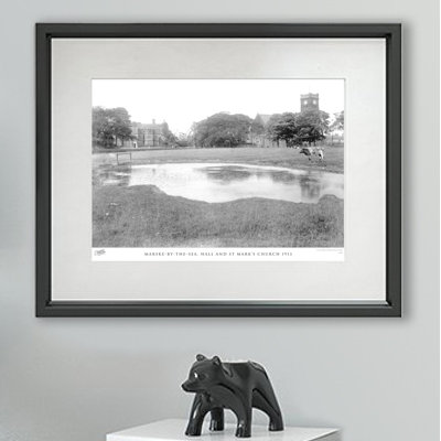 Marske By The Sea, Hall And St Marks Church 1913 - Single Picture Frame Print