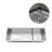 CozyBlock 48'' L Double Bowl Stainless Steel Kitchen Sink-44195339