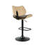 Swivel Yes Bar Stool with Steel Frame
