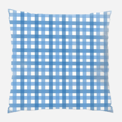 Gingham Throw Pillow