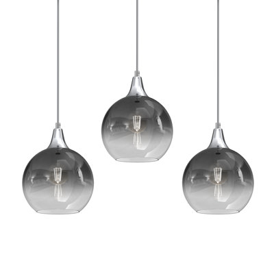Caleob 3 - Light Kitchen Island Pendant