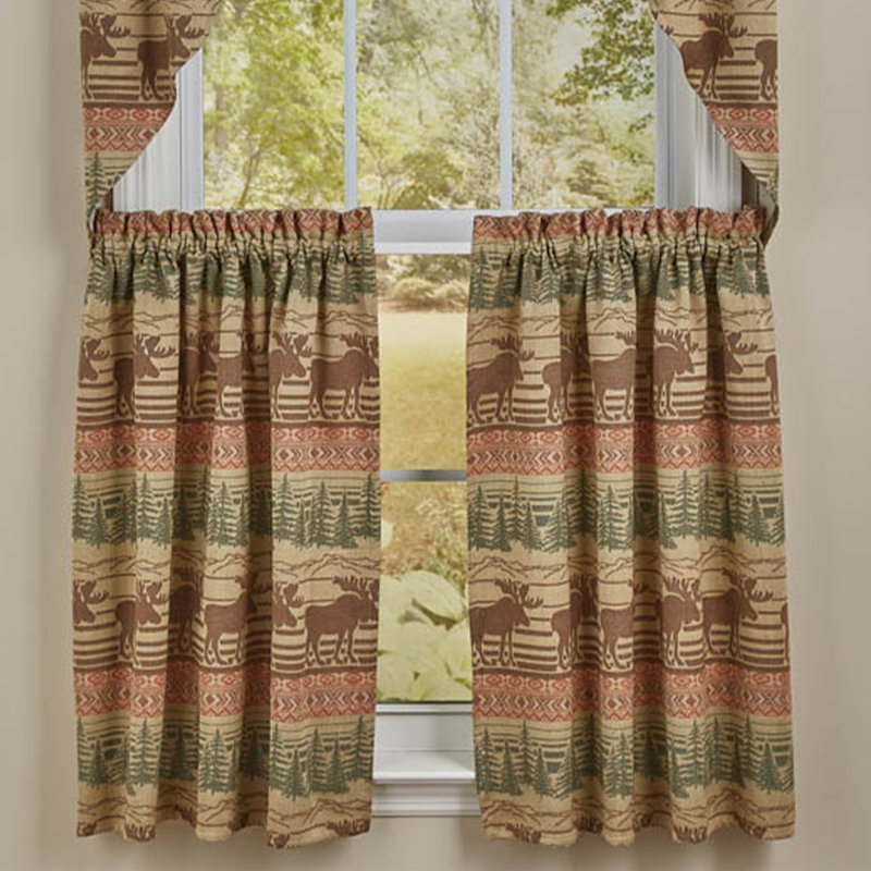 Étages en jacquard orignal , Brun, L 72 po x L 36 po